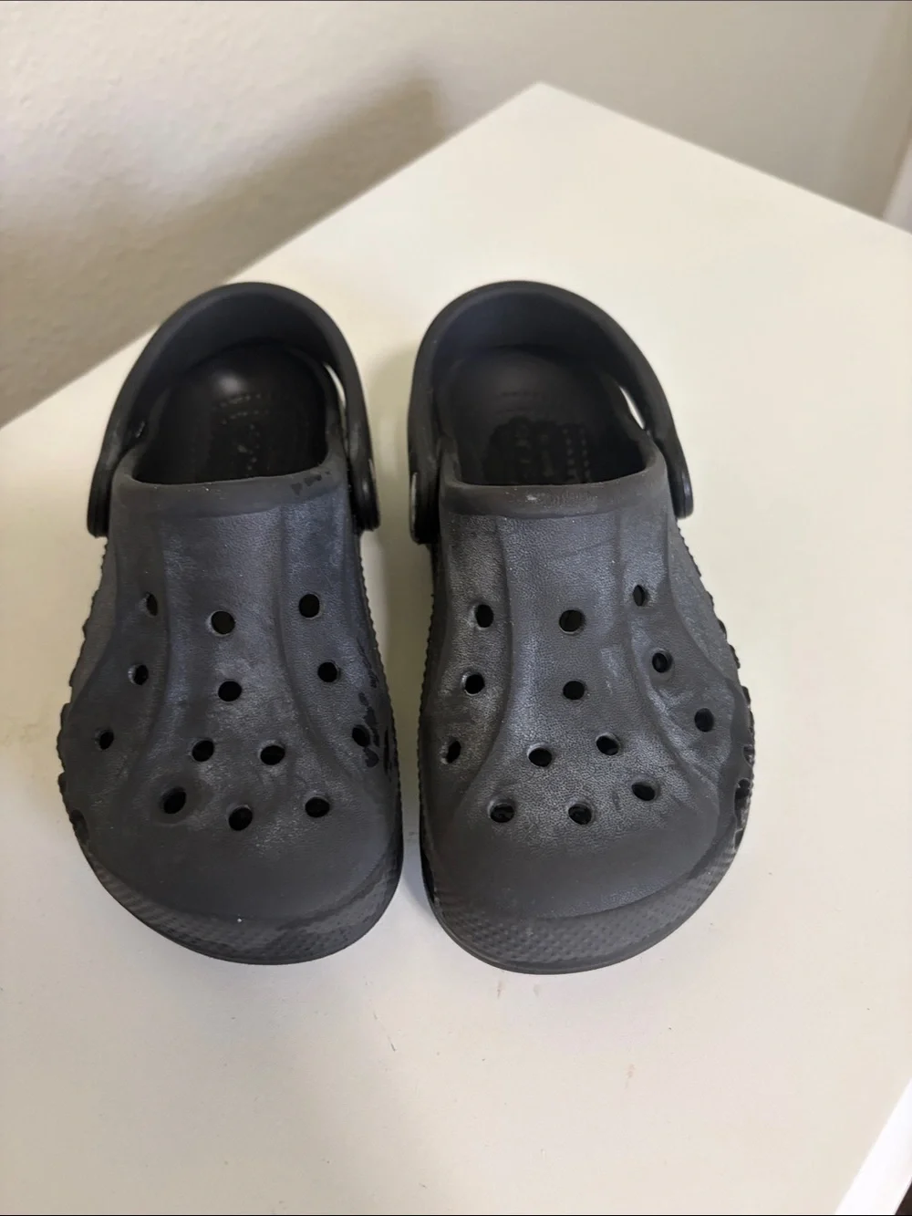 CROCS Kids Black Classic Clog Sandals